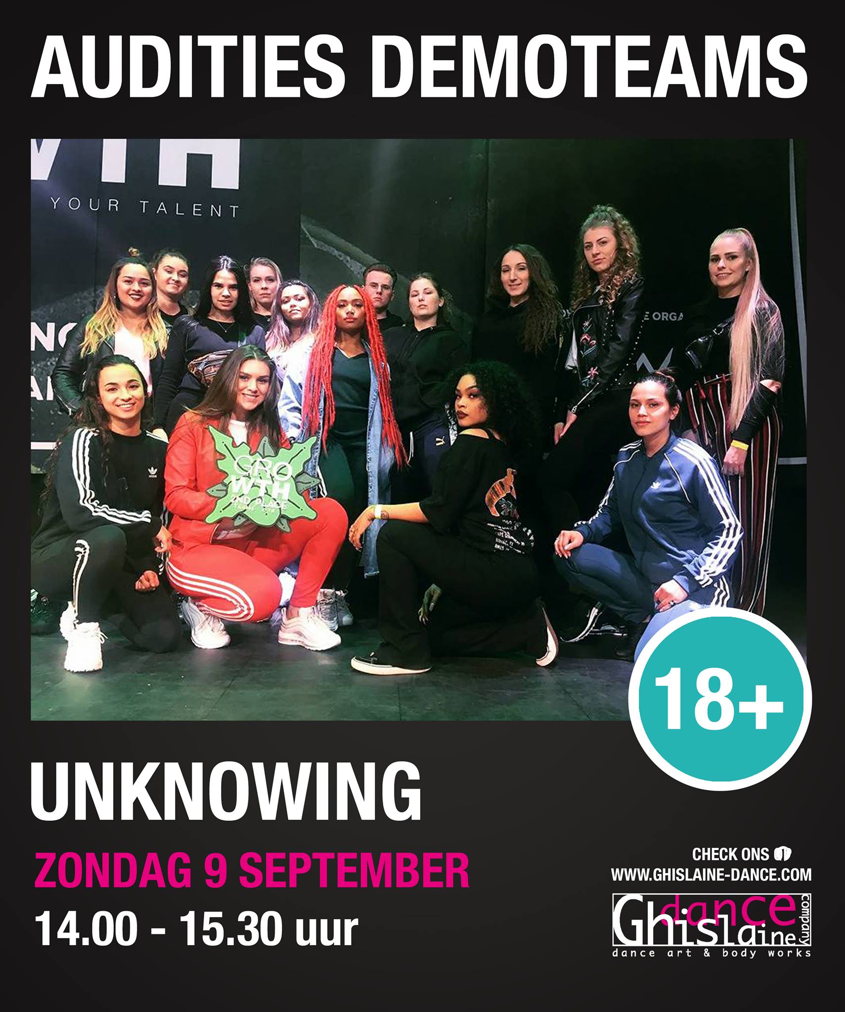 Audities Morefaya, Unknowing & nieuw junior demoteam